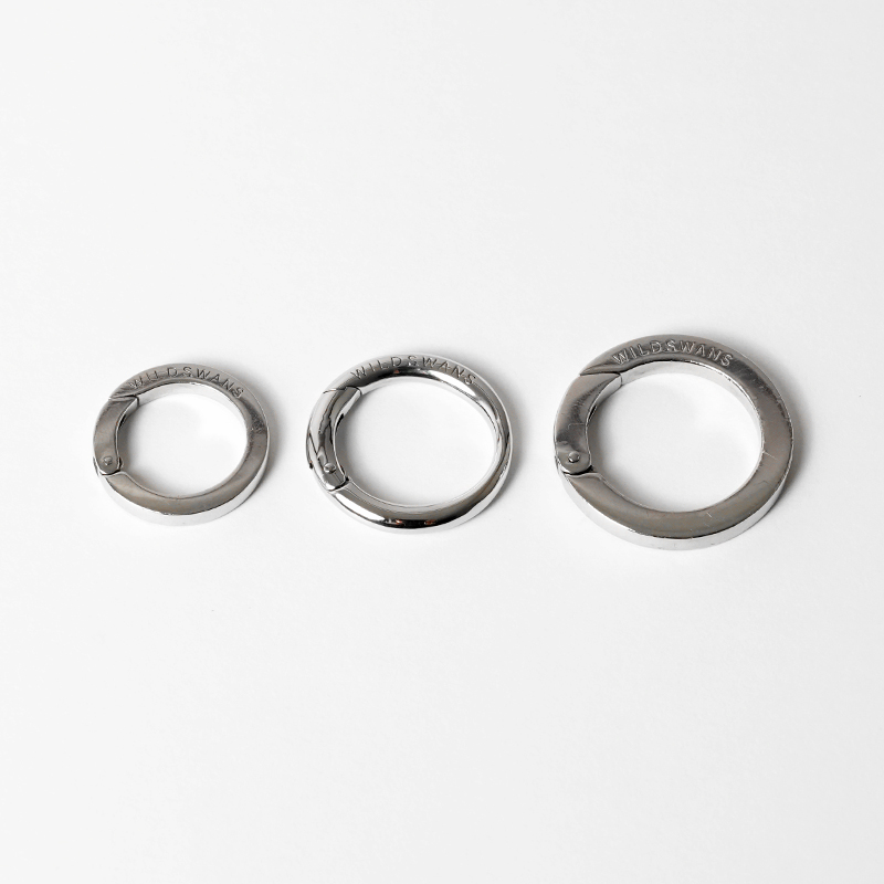 WILDSWANS ROUND CARABINER KEY RING ラウンド より強靭さを増したカラビナキーリング | WILDSWANS(ワイルド