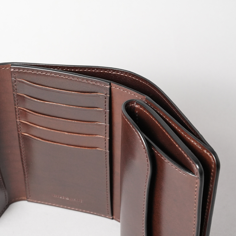 中型三つ折り財布《バーン》クロコダイル｜WILDSWANS(ワイルドスワンズ