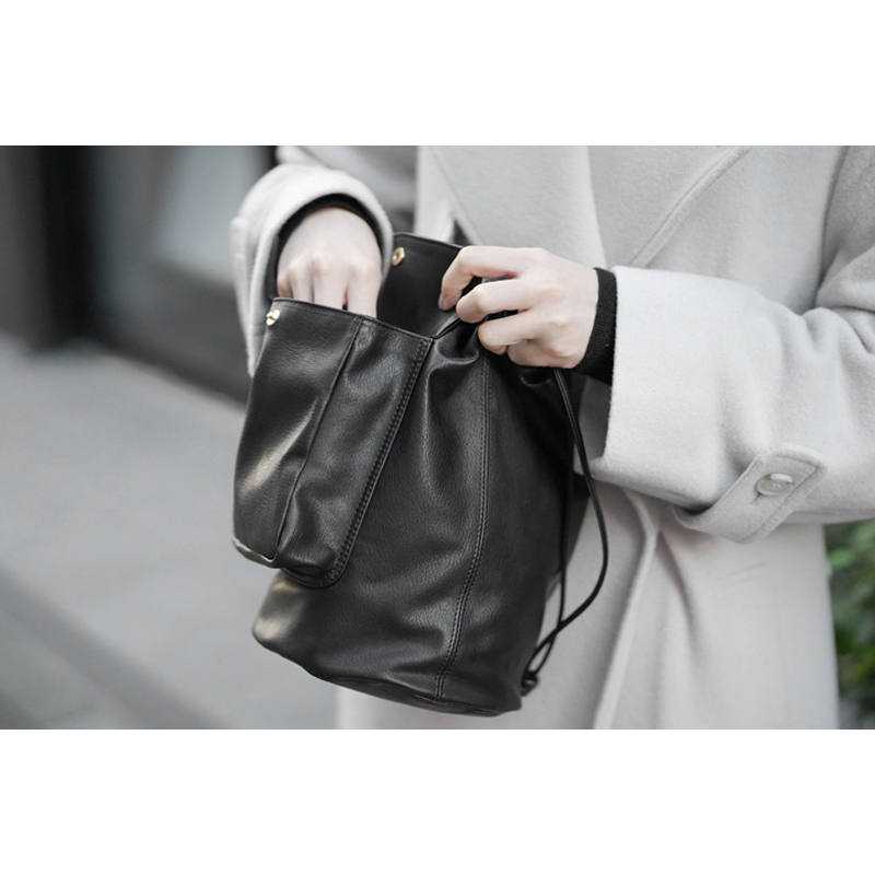 バッグ WILDSWANS UNSAC ドローストリングバッグ《アンサック》ラスティカーフ