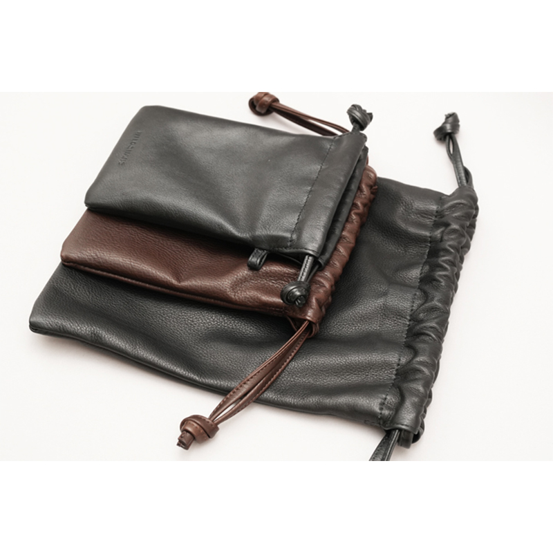 ドローストリングバッグ《ブレスS》ラスティカーフ｜WILDSWANS