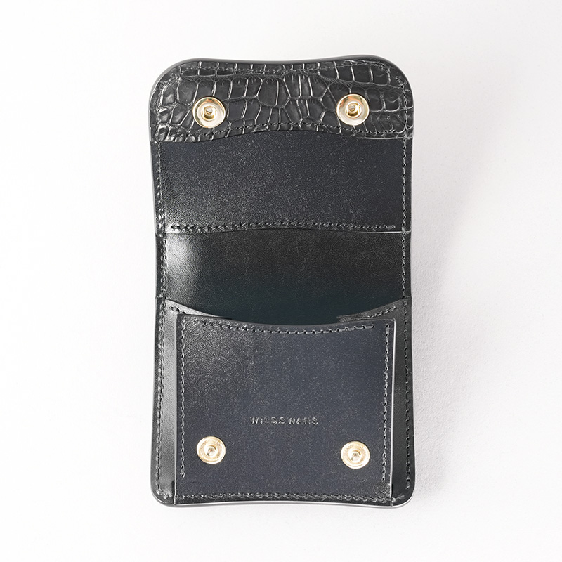 ミニ財布《パームV2》受注生産センター取りポロサス｜WILDSWANS