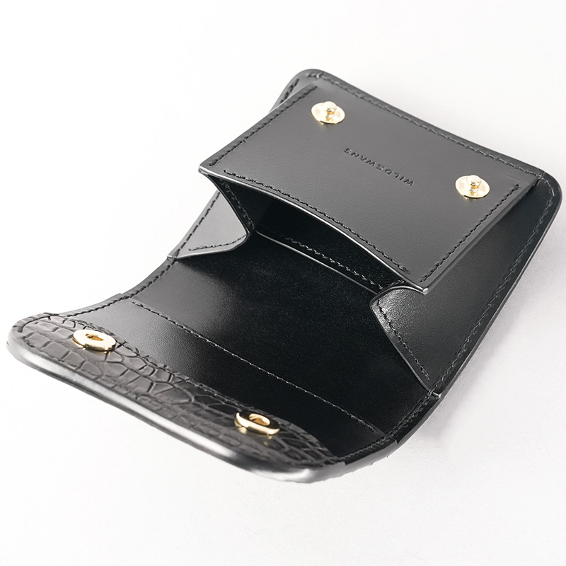 ミニ財布《パームV2》受注生産センター取りポロサス｜WILDSWANS
