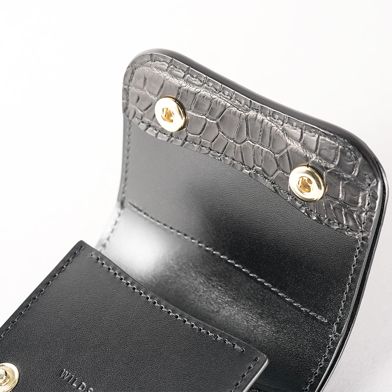 ミニ財布《パームV2》受注生産センター取りポロサス｜WILDSWANS