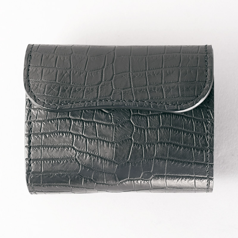 三つ折り財布《イーノ》受注生産センター取りポロサス｜WILDSWANS