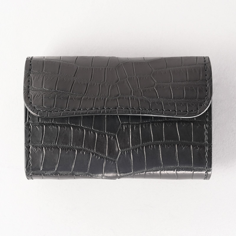 コンパクト財布《ポント》受注生産センター取りポロサス｜WILDSWANS