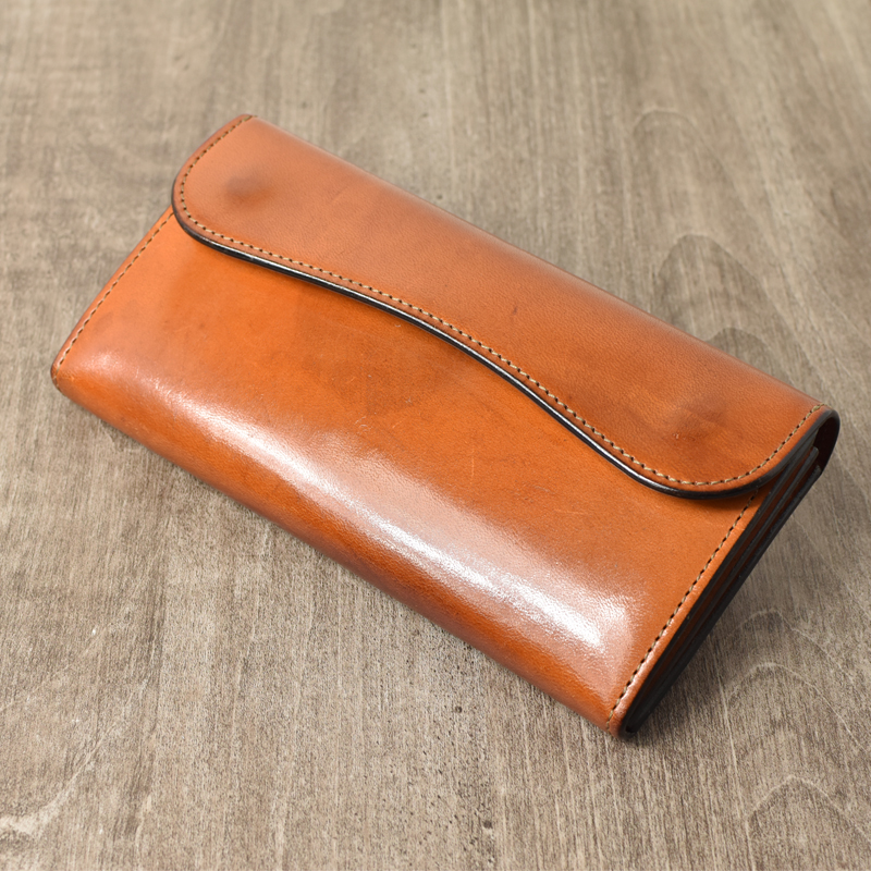 FULL GRAIN BRIDLE / WAVE | WALLET(LARGE) | WILDSWANS(ワイルド