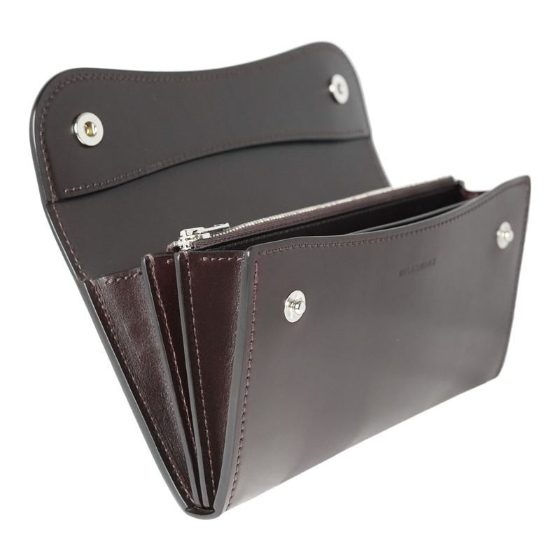 SHELL CORDOVAN / WAVE(SD) | WALLET(LARGE) | WILDSWANS