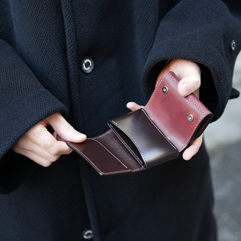 ミニ財布《ステラ》シェルコードバン限定色｜WILDSWANS(ワイルド