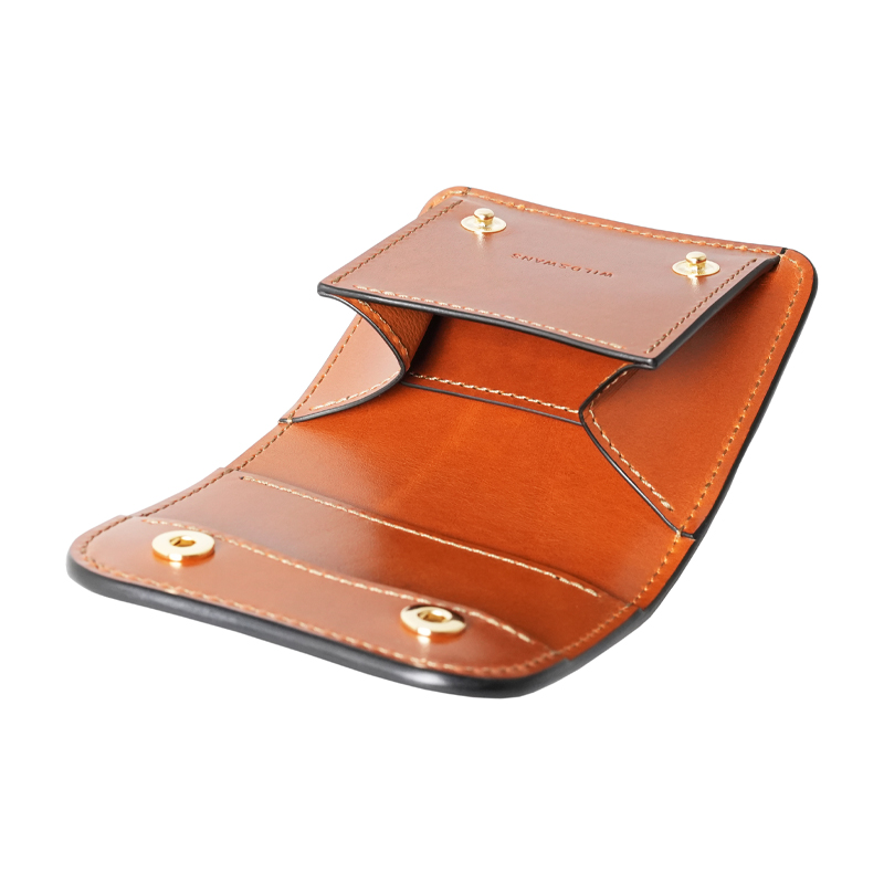 ミニ財布《パームV2》サドルプルアップ限定色｜WILDSWANS