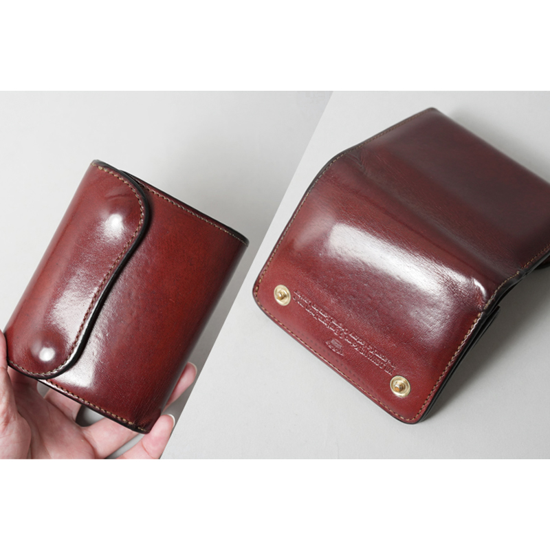 2つ折り財布《ウィングス》サドルプルアップ限定色｜WILDSWANS