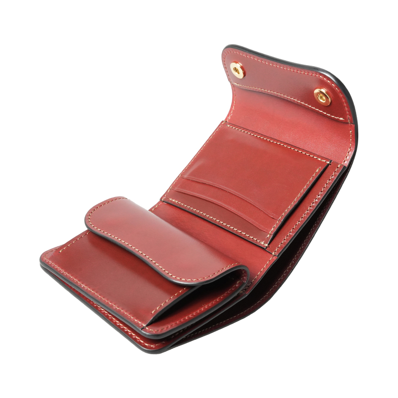 3つ折り財布《イーノ》サドルプルアップ限定色｜WILDSWANS