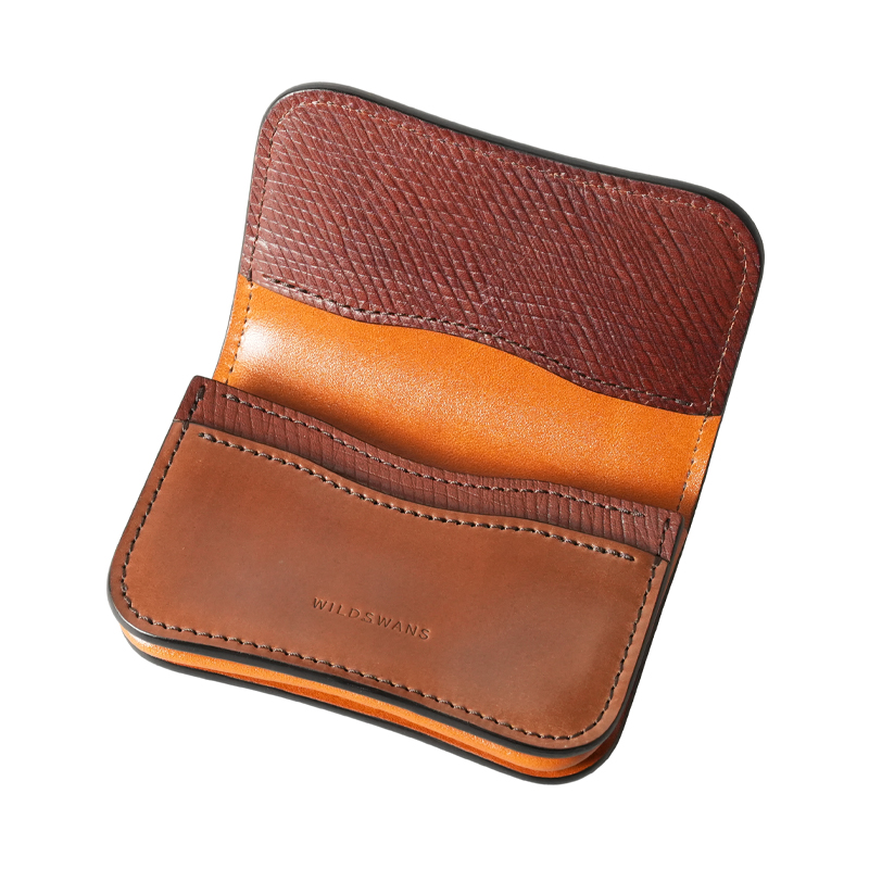 【新品未使用】ワイルドスワンズ　名刺入れ　限定品 名刺入れ《ジェネラル》限定3種革仕様｜WILDSWANS(ワイルド
