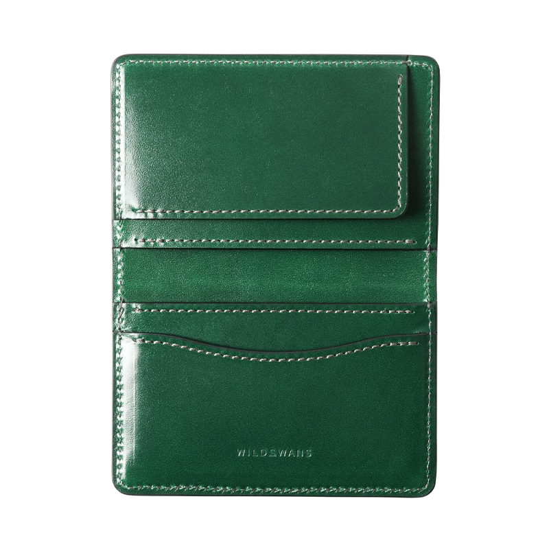 WILDSWANS 名刺入れ General サドル バーガンディー 旧ロゴ 名刺入れ《ジェネラル》サドルプルアップ｜WILDSWANS(ワイルド