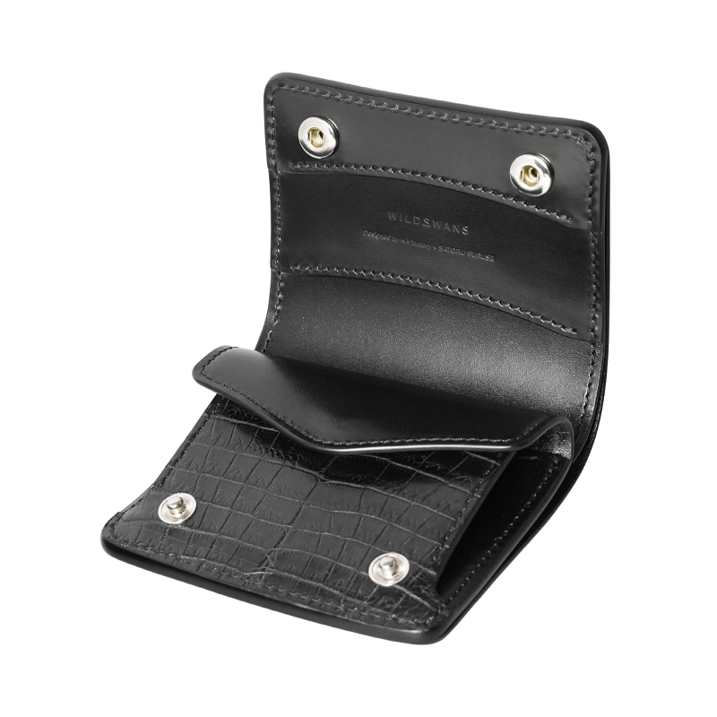 WILDSWANS ワイルドスワンズ　kf-003 ミニ財布《kf-003》フルグレインブライドルレザー｜WILDSWANS