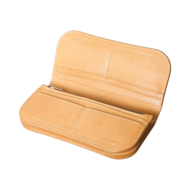 ワイルドスワンズ タング ナチュラル 財布 新品未使用 ワイルドスワンズの小銭入れTANGUE(タング)エイジング1日目