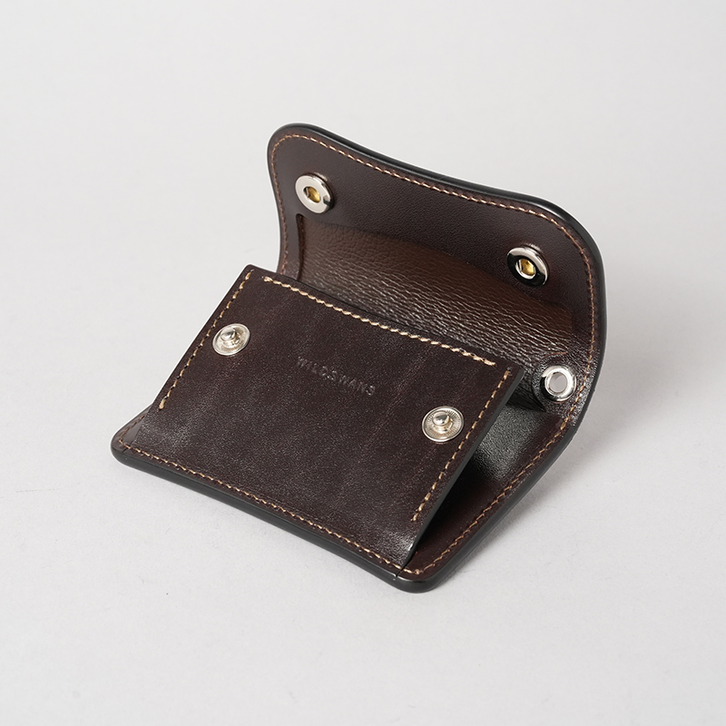 小物 WILDSWANS SADDLE PULL UP/TONGUE(EYELET) コインケース《タング