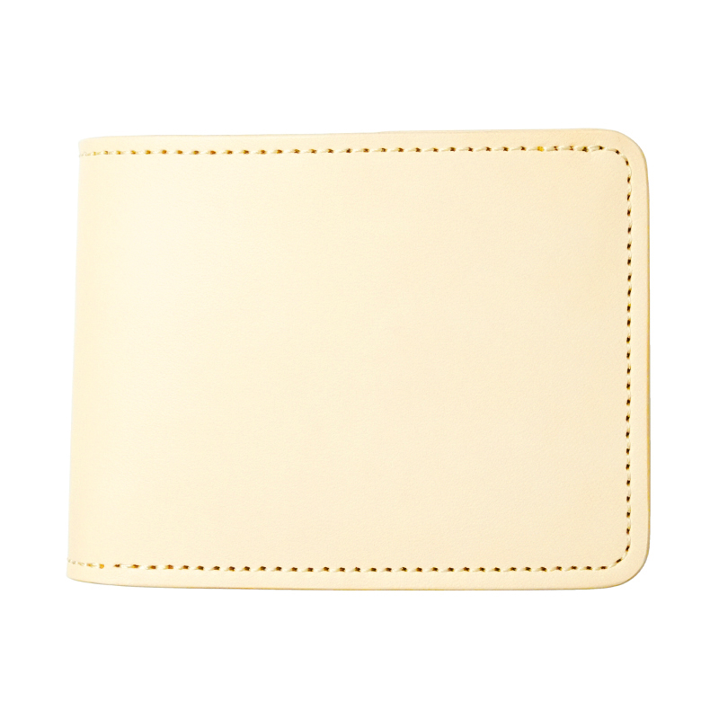 二つ折り純札入れ《ウィングス》ヌメポロサス受注｜WILDSWANS(ワイルド