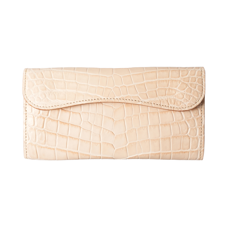 長財布《ウェイブ》ヌメポロサス受注｜WILDSWANS(ワイルドスワンズ