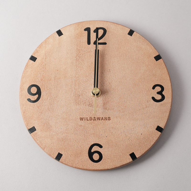 【値下げご相談可】ELGIN WILD WING 掛時計 壁掛け時計《WALL CLOCK》フルグレインブライドル｜WILDSWANS(ワイルド