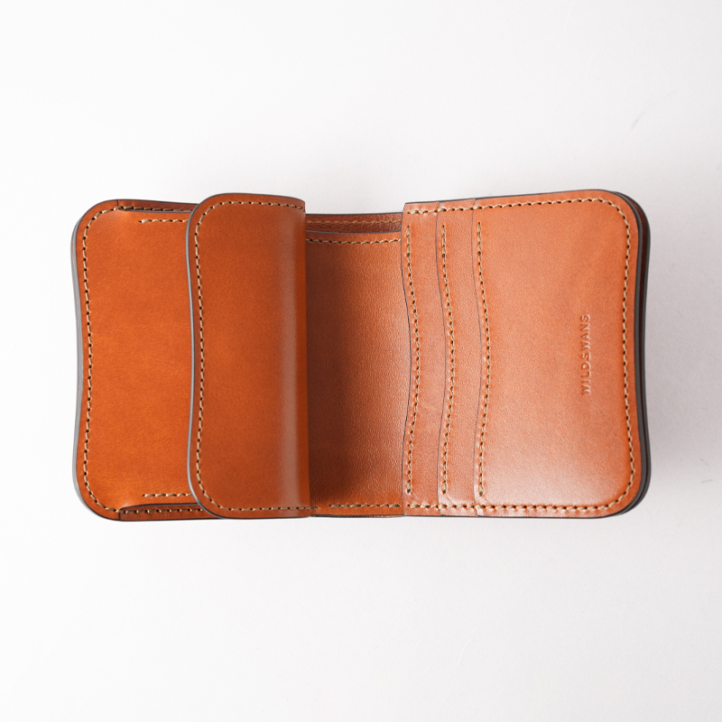 ワイルドスワンズ　スパンカー1 シェルコードバン 二つ折り財布《スパンカー1》シェルコードバン限定色｜WILDSWANS