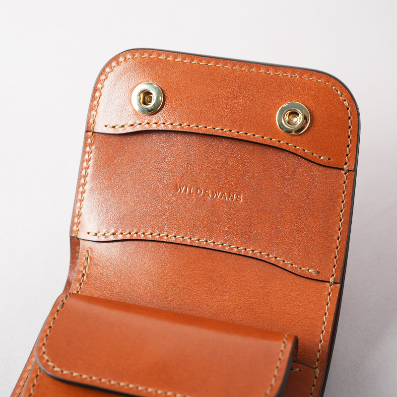 ミニ財布《カーサ》シェルコードバン限定色|WILDSWANS(ワイルド ミニ財布《カーサ》シェルコードバン限定色|WILDSWANS(ワイルド