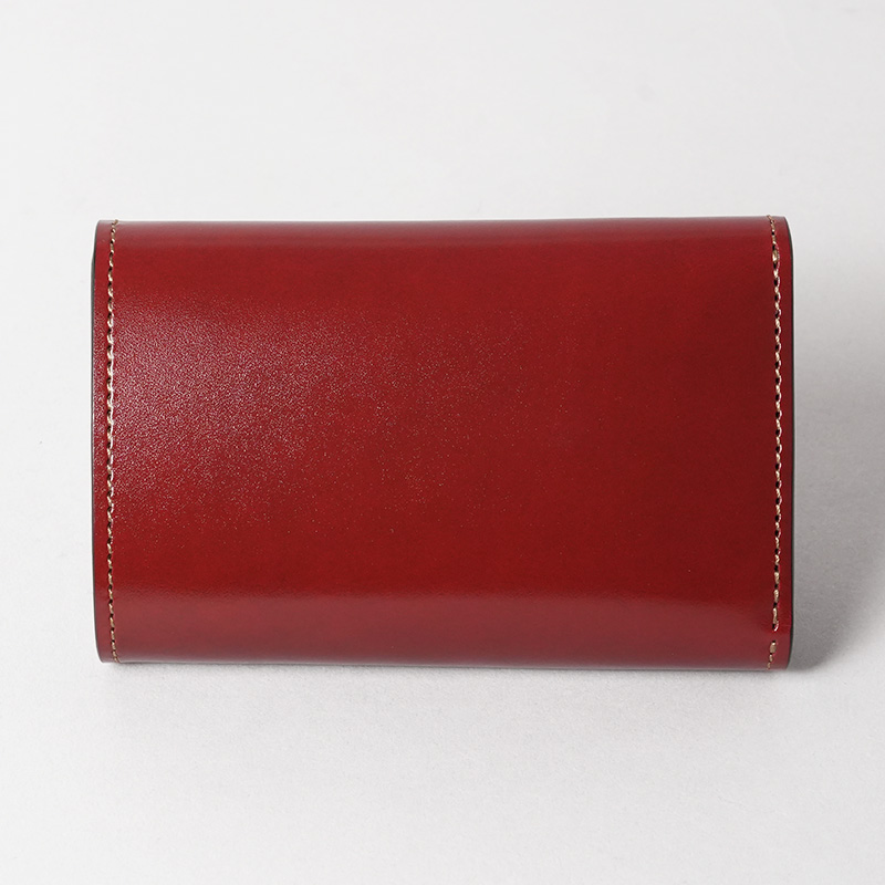 WILDSWANS BYRNE(バーン) サドルプルアップ バーガンディ 3つ折り財布《バーン》サドルプルアップ限定色｜WILDSWANS(ワイルド