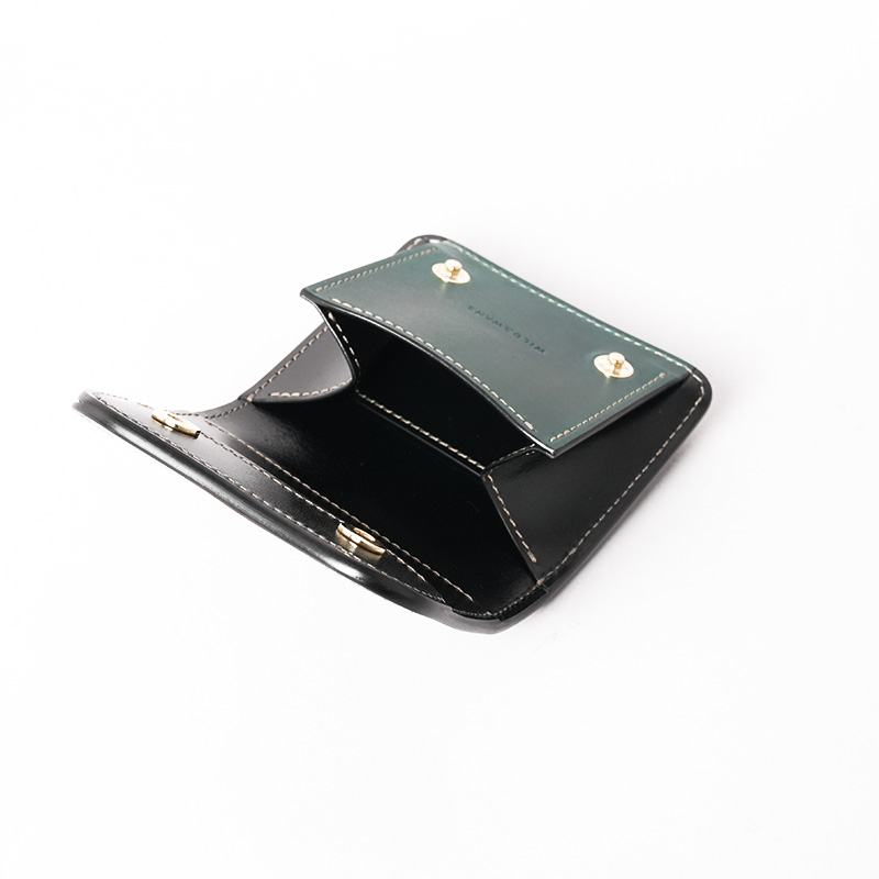 ミニ財布《パーム-V2》シェルコードバン限定色｜WILDSWANS(ワイルド