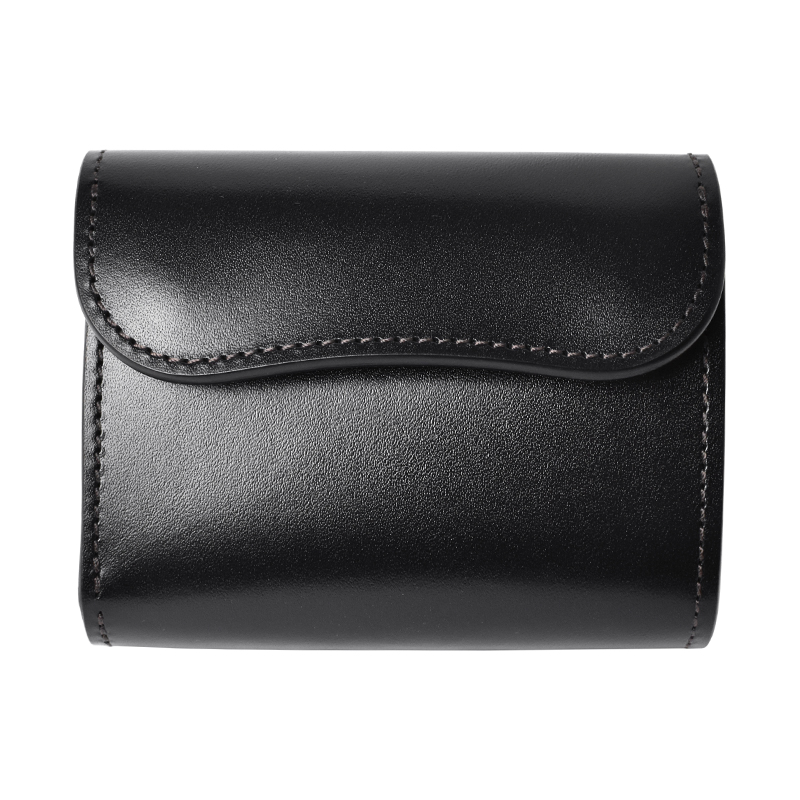 小型三つ折り財布《イーノ》受注生産オイルポロサス｜WILDSWANS