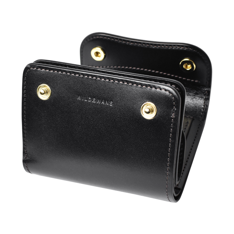 小型三つ折り財布《イーノ》受注生産オイルポロサス｜WILDSWANS