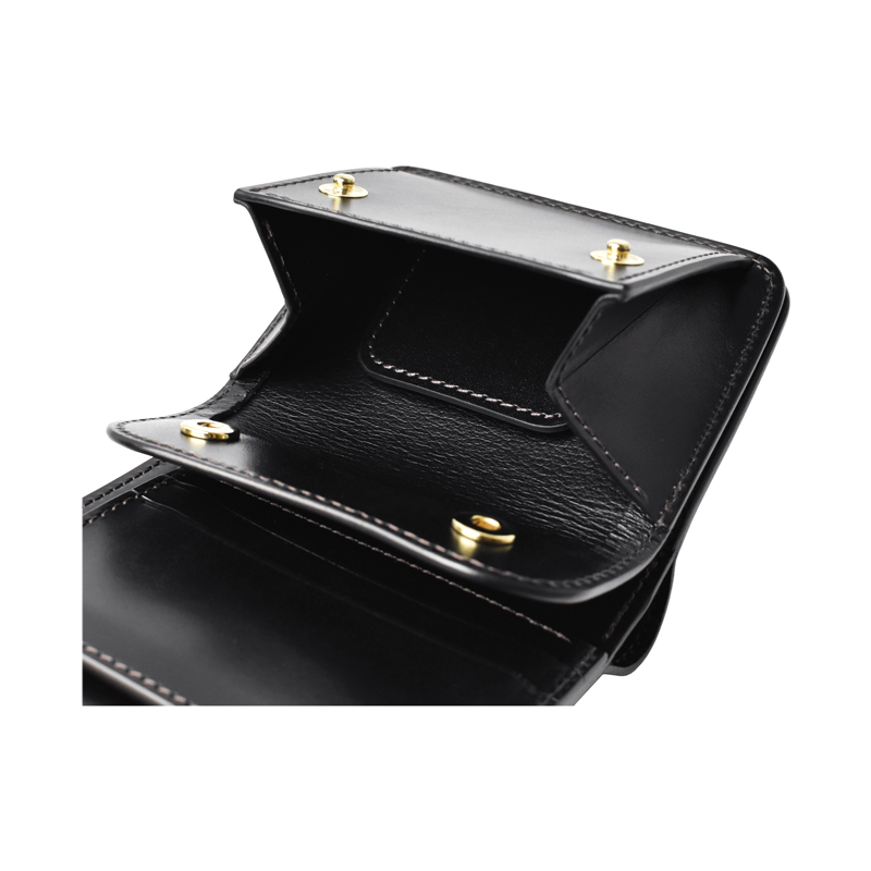 小型三つ折り財布《イーノ》受注生産オイルポロサス｜WILDSWANS