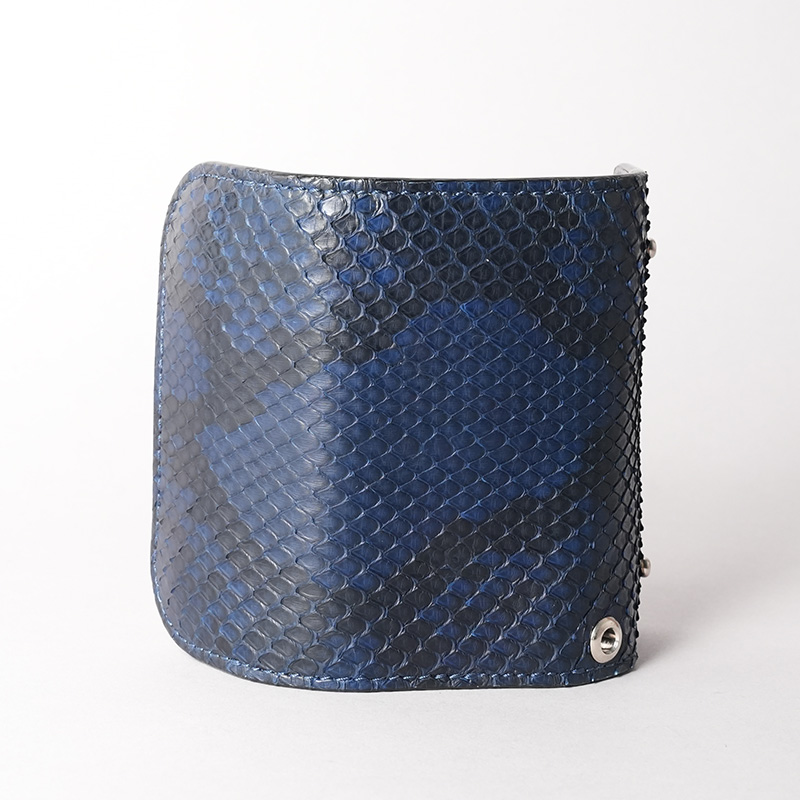 WILDSWANS 藍染 パイソン CLIPPER３クリッパー3 キーケース キーケース《クリッパー3》藍染パイソン｜WILDSWANS(ワイルドスワンズ