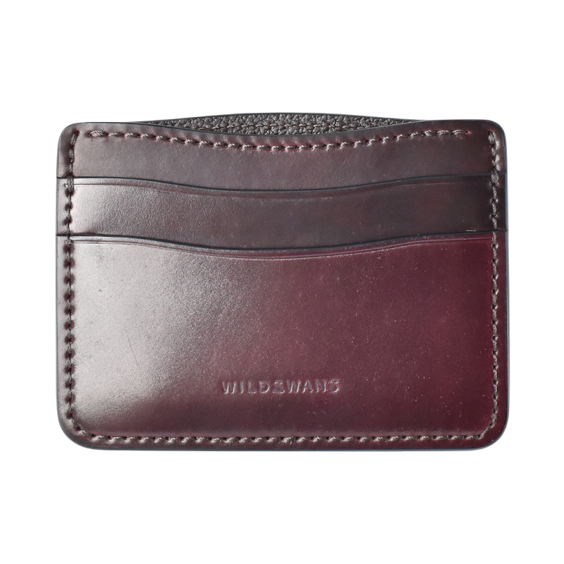 カードケース《エドワード》シェルコードバン｜WILDSWANS(ワイルド