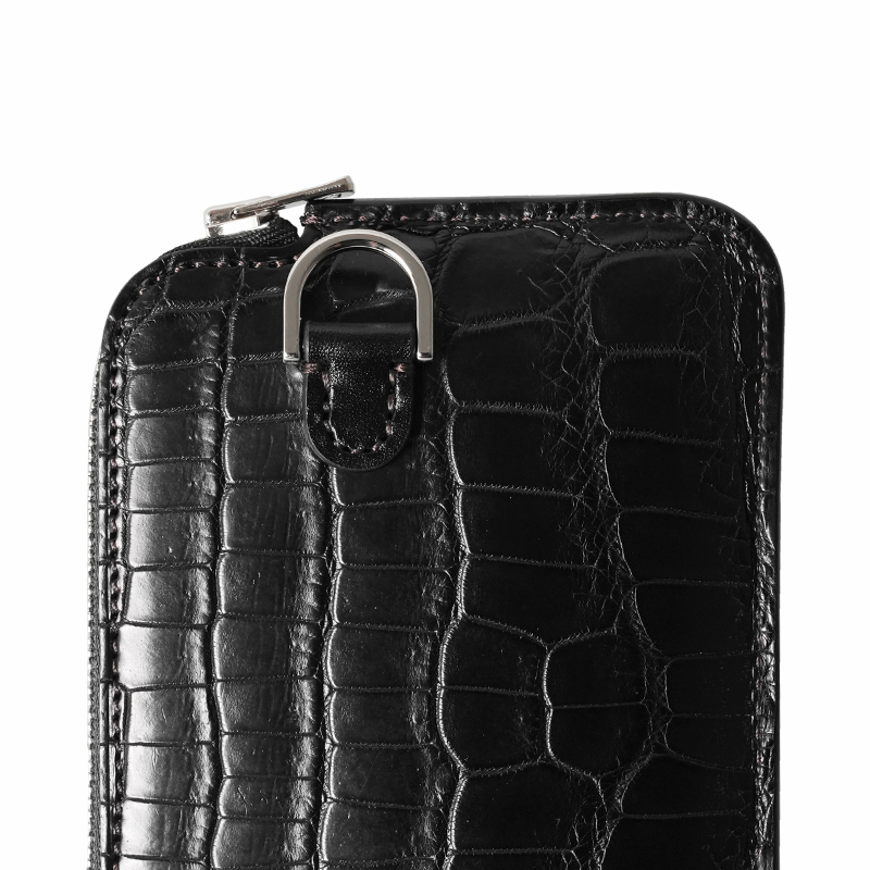 週末限定価格ワイルドスワンズ　ミナス　クロコダイル マルチケース《ミナスM》クロコダイル受注生産｜WILDSWANS