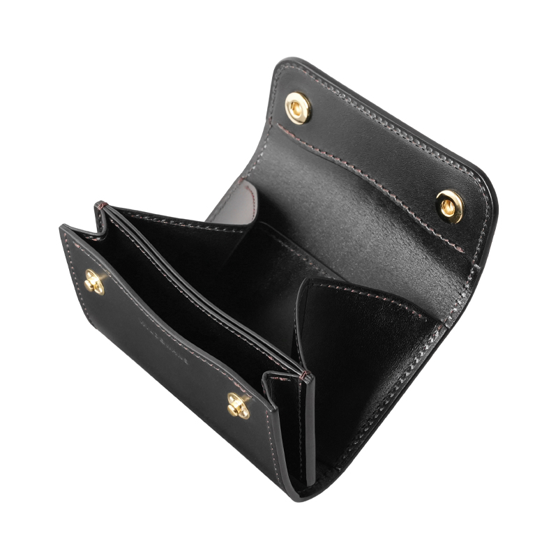 コンパクトウォレット《ポント》シェルコードバン｜WILDSWANS(ワイルド