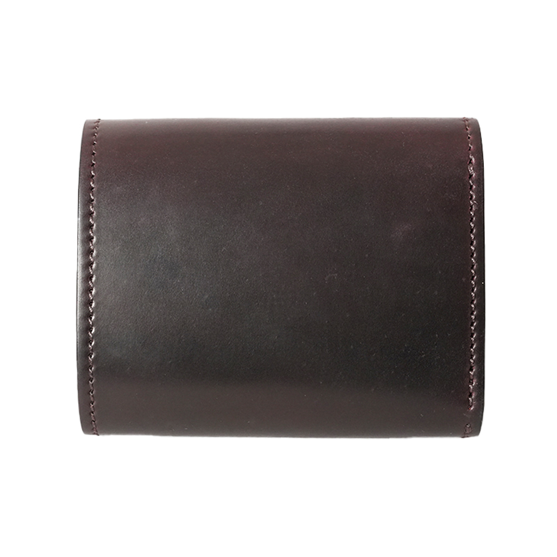 小型3つ折り財布《イーノ ミニ》シェルコードバン｜WILDSWANS(ワイルド